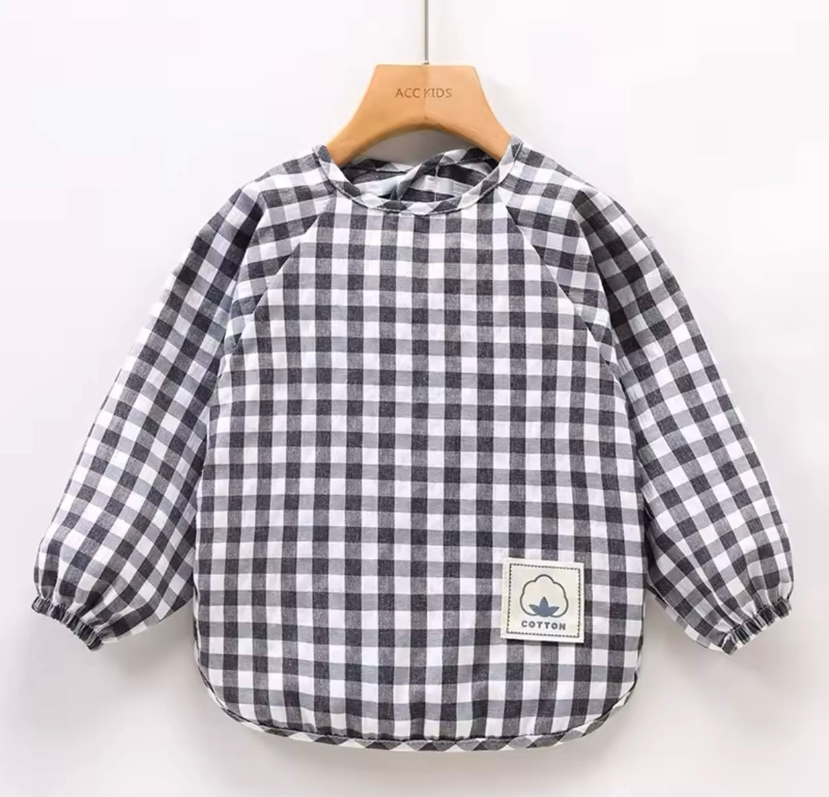 Delantal Impermeable con Mangas Cuadros CHYKY NYNO