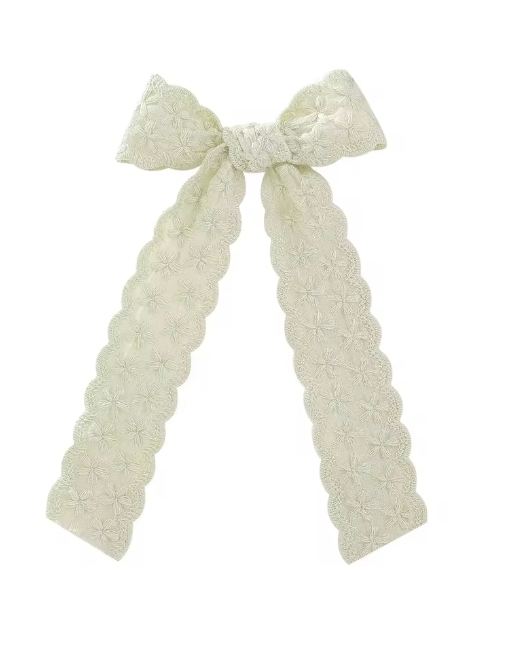 Moño Tira Bordada Naila