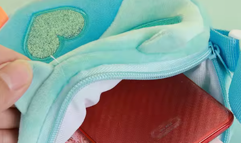 Bolso Buho Peluche PORFYDYA