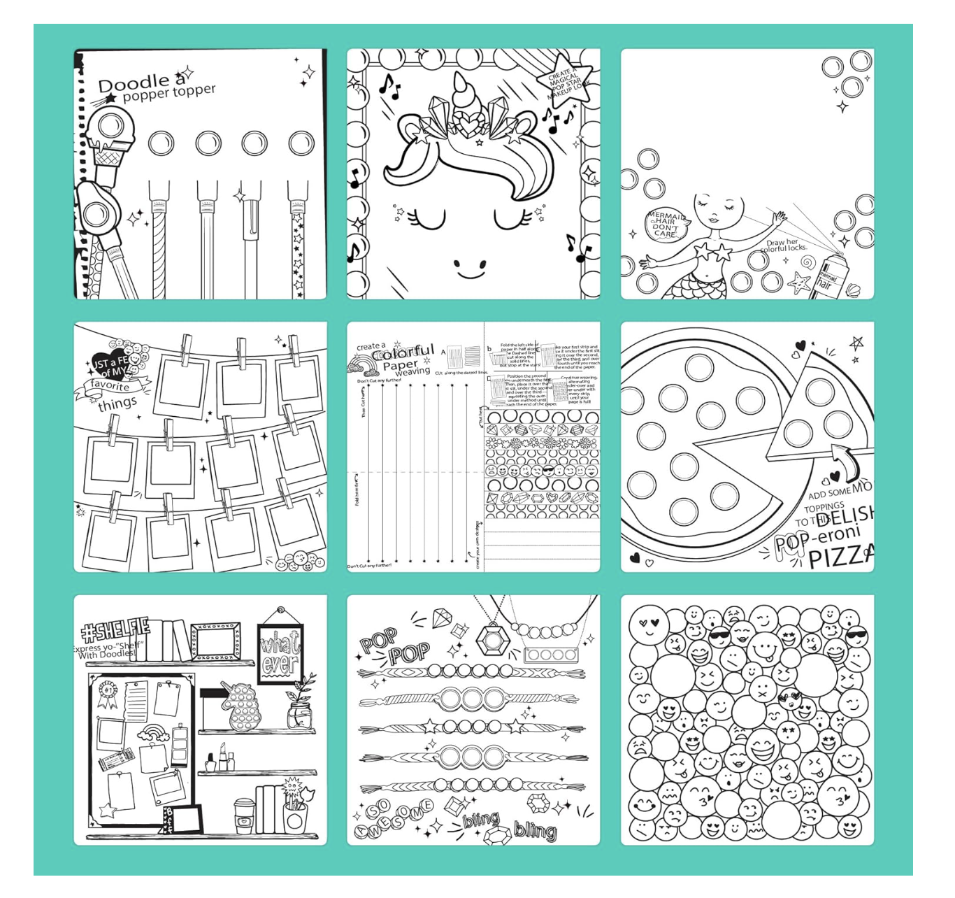 Pop & Color Sketchbook PORFYDYA