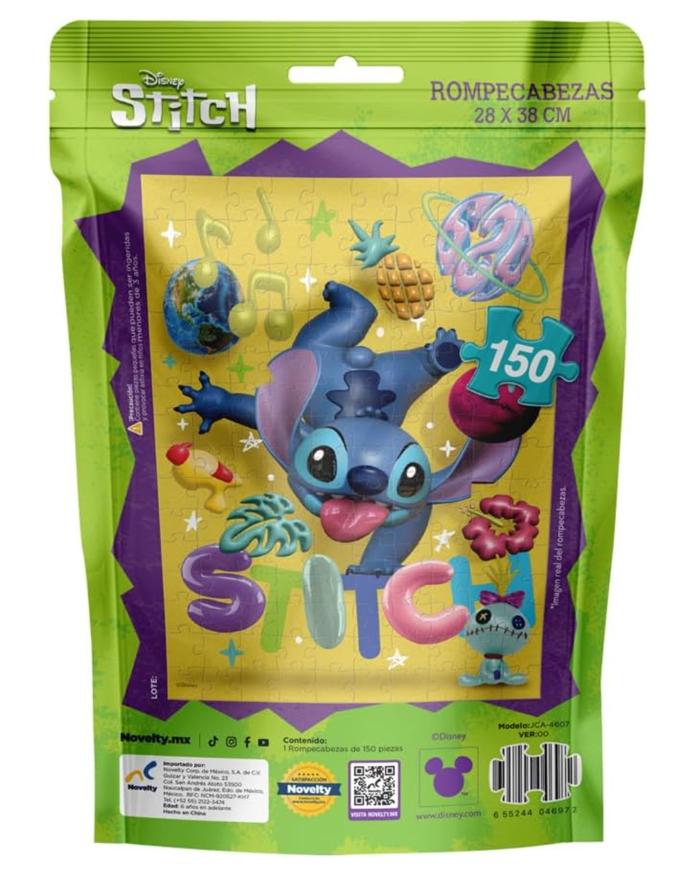 Rompecabezas Bolsa Foil Stich PORFYDYA