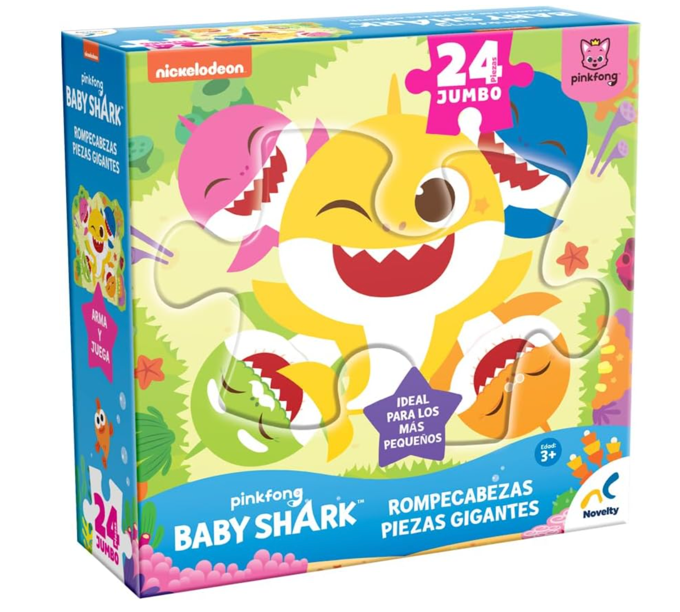 Rompecabezas Piezas Gigantes Baby Shark PORFYDYA