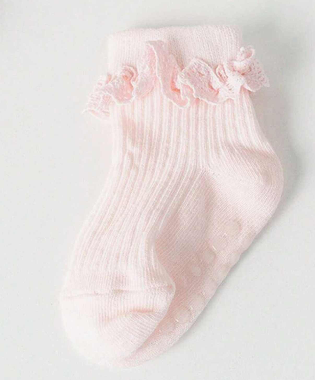 Calcetin para Niña con Olan Talla 0-6 meses CHIKY NYNO