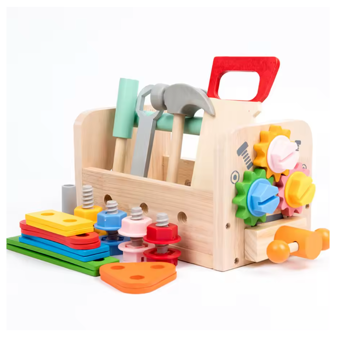 Caja de Herramientas Madera PORFYDYA