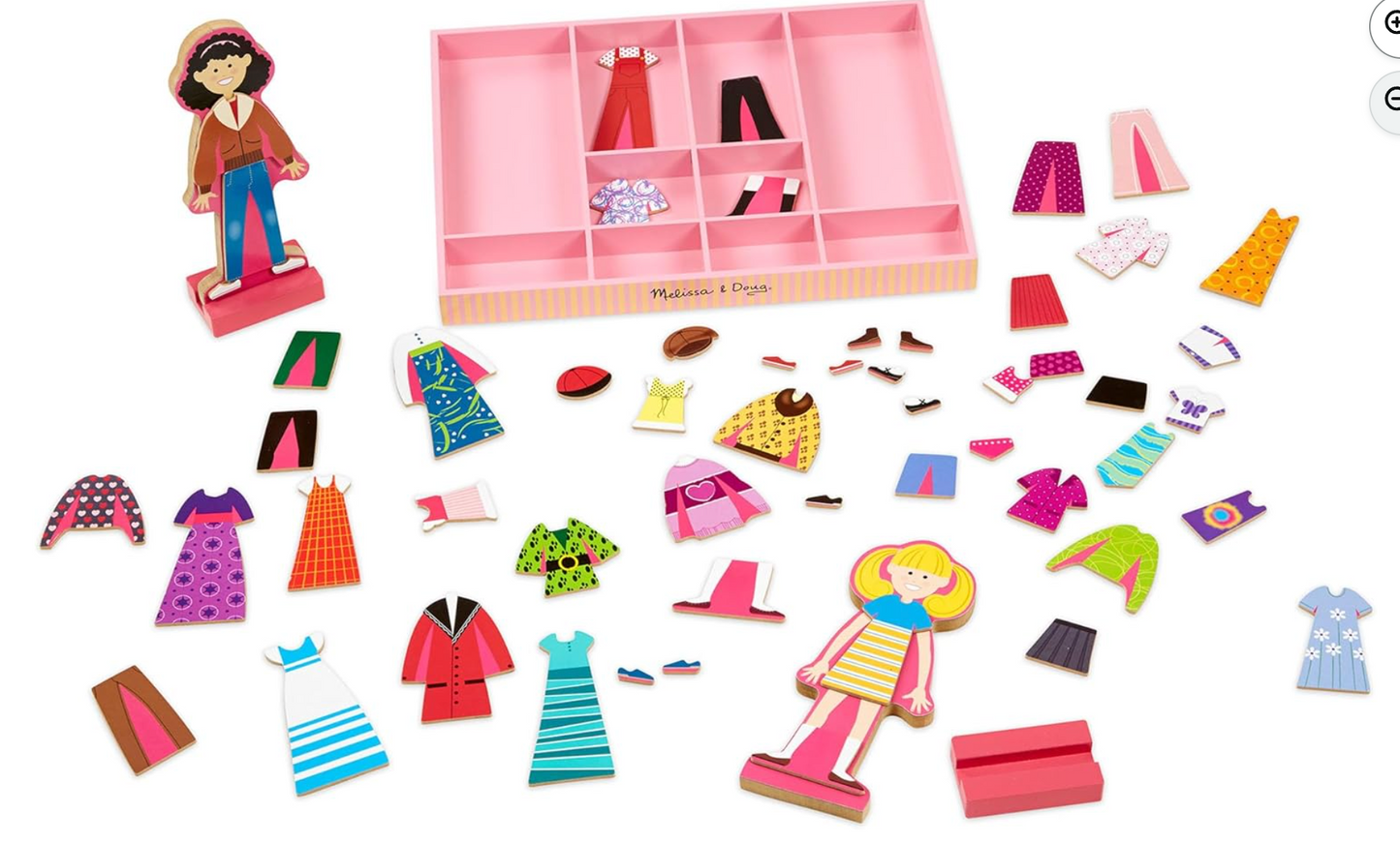 Melissa & Doug Juego de Muñecas Magnéticas PORFYDYA