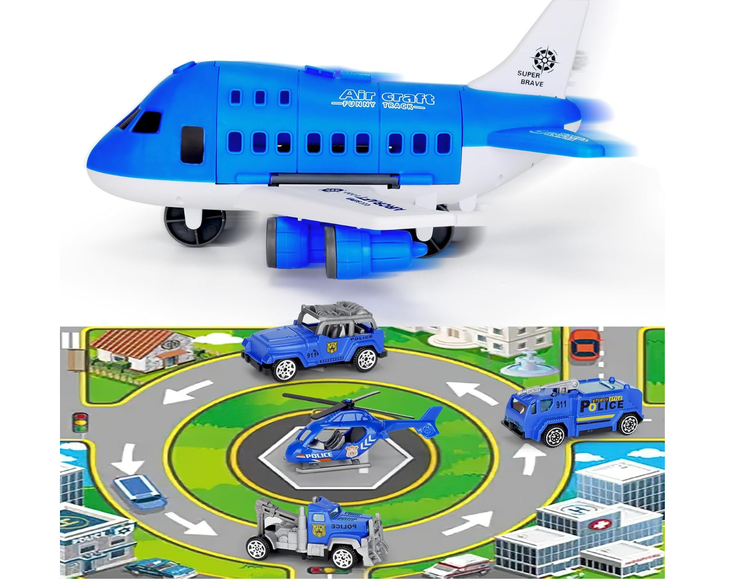 Avión de Juguete, 5en1 PORFYDYA