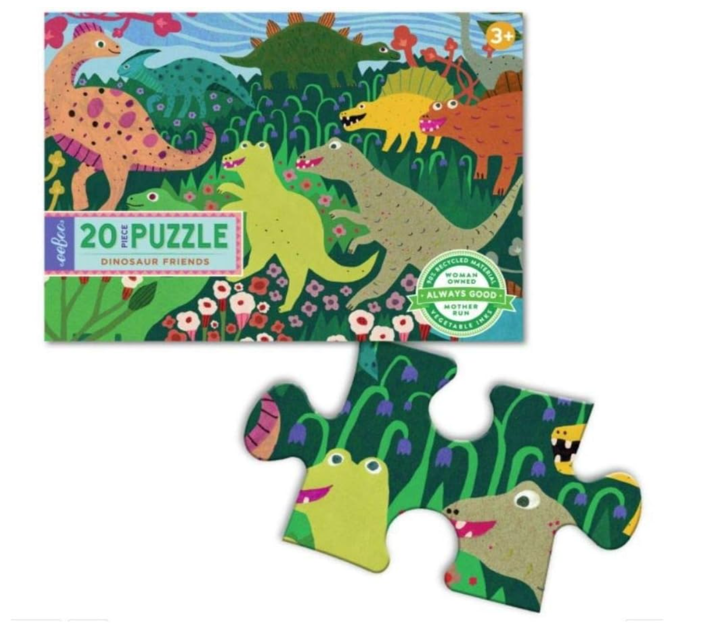 eeBoo: Puzzle Grande de 20 Piezas PORFYDYA