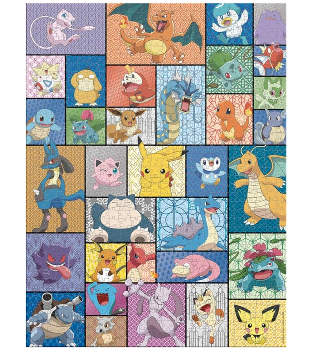 Rompecabezas Edición Especial de Pokémon 1000 Piezas PORFYDYA
