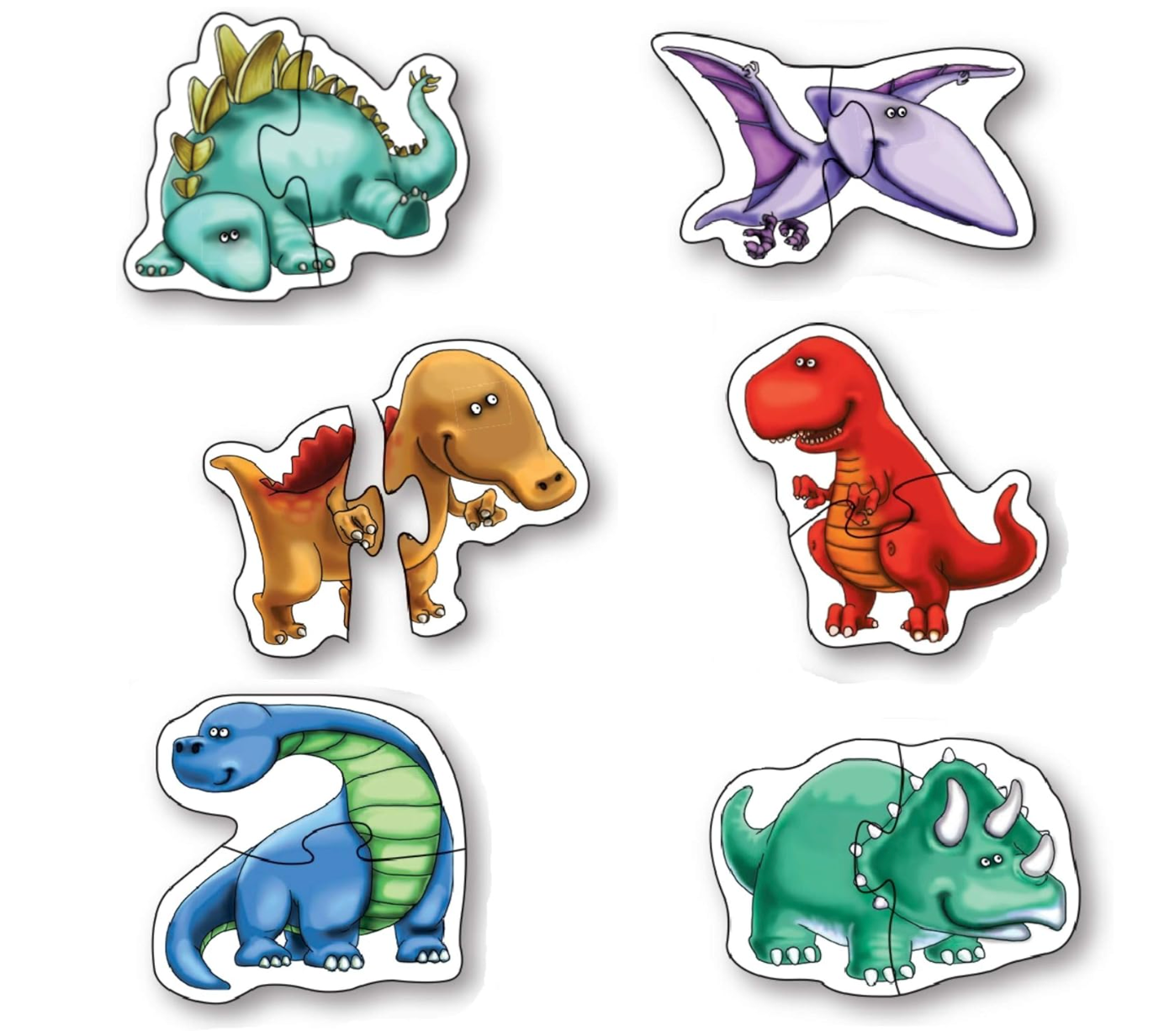 Totte 6 Rompecabezas en 1 PORFYDYA