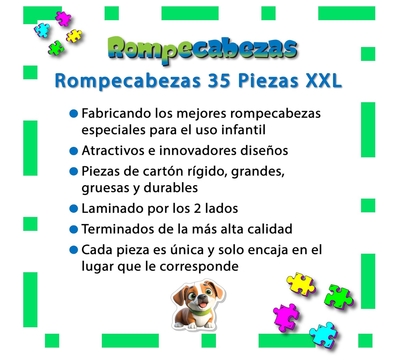 Totte Rompecabezas 35 Piezas XXL PORFYDYA