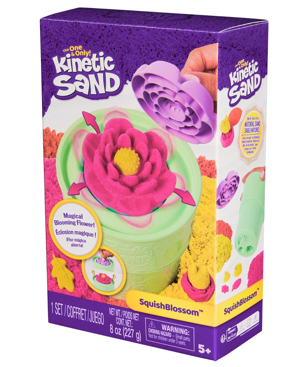 Kinetic Sand, Flor Abierta SquishBlossom PORFYDYA