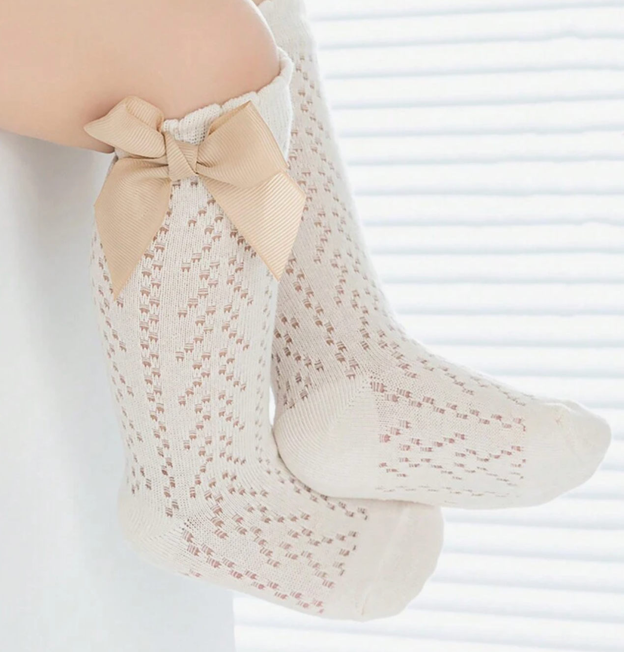 Calceta Calada con Lazo 1-3 años CHIKY NYNO