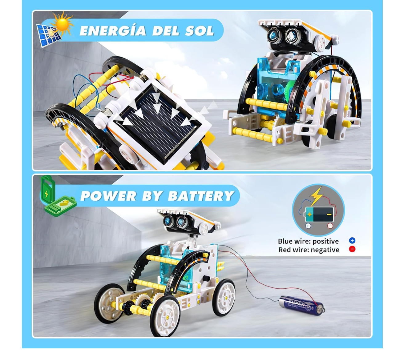 Kit de Robot Solar 12 en 1 STEM PORFYDYA