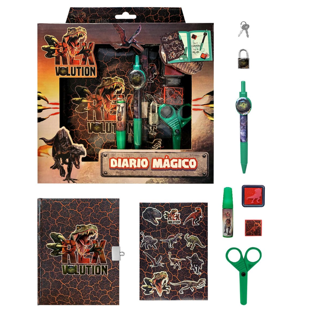 Diario de Dinosaurios para Niños PORFYDYA