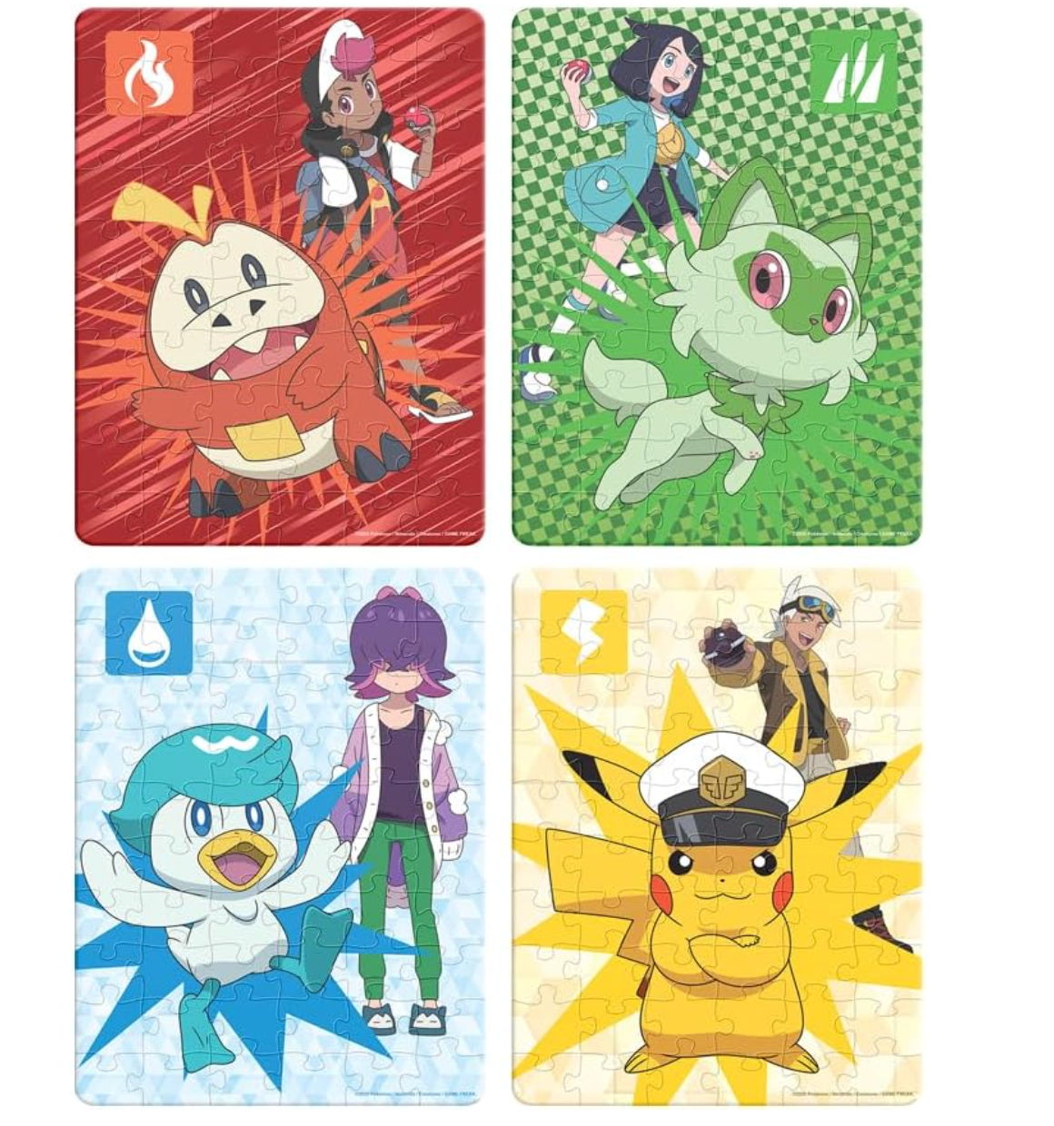 Novelty Corp Rompecabezas 4 En 1 Pokemon Horizon 60 Piezas PORFYDYA