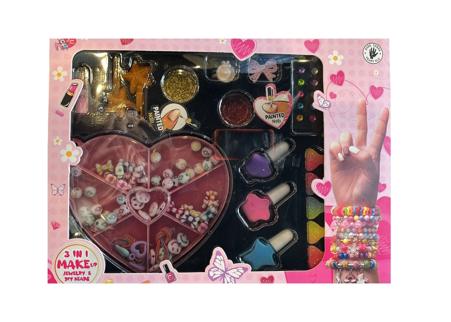 Estuche Maquillaje y Bracaletes PORFYDYA