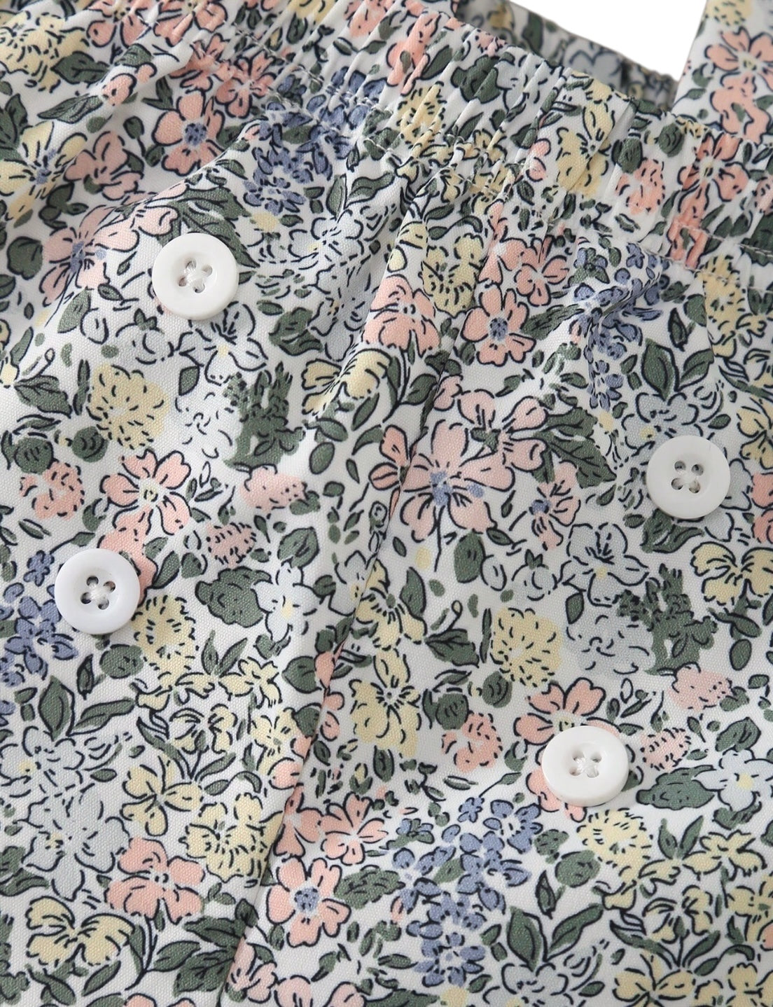 Coverall Florecitas Mia Azul CHIKY NYNO