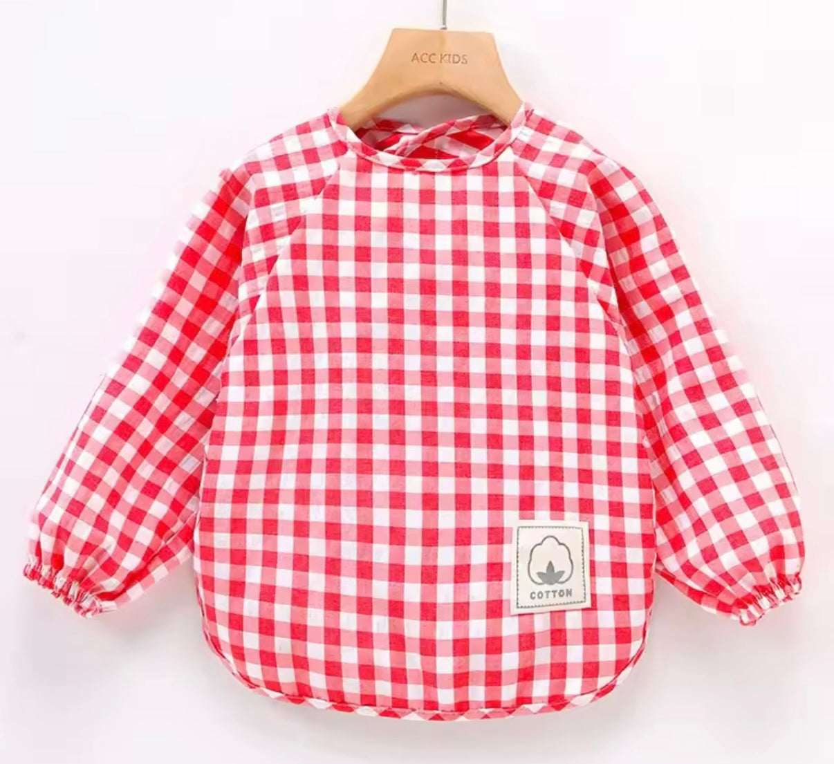 Delantal Impermeable con Mangas Cuadros  CHYKY NYNO