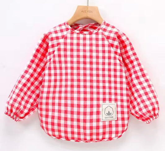 Delantal Impermeable con Mangas Cuadros  CHYKY NYNO