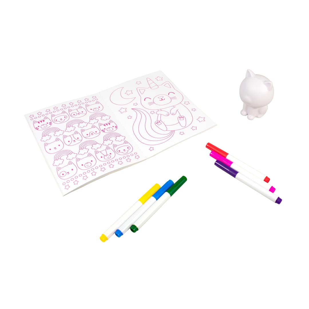 Gatito Suave Colorear