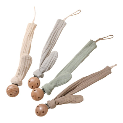 Porta Chupon Muselina Nudo CHIKY NYNO