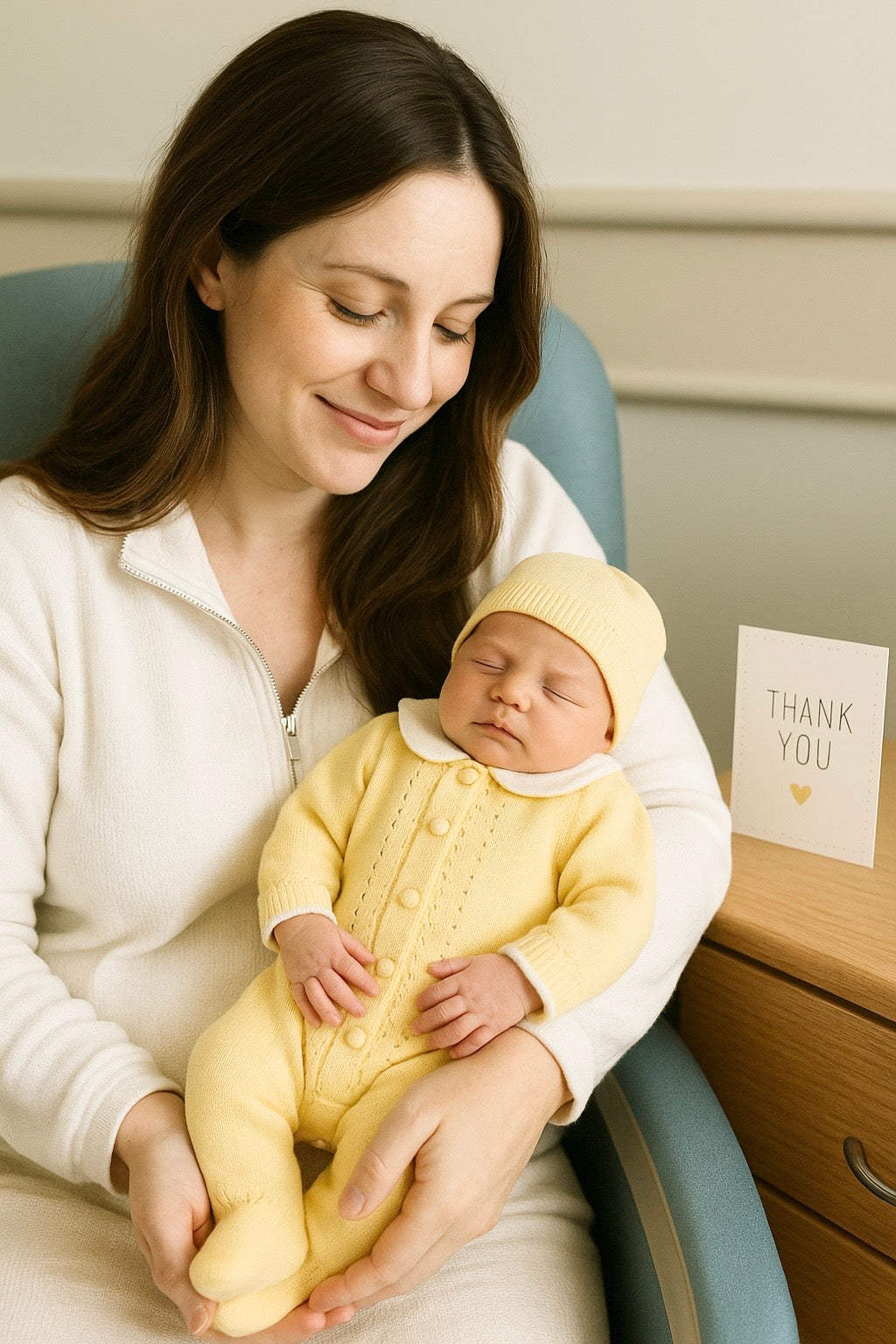 Mamelucho de Punto Zemule Amarillo CHIKY NYNO