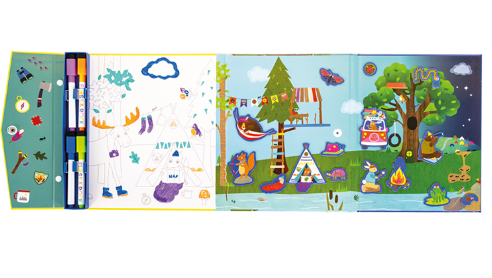 Escenarios Magnéticos Multi Juego 4 en 1 – Aventura JUG