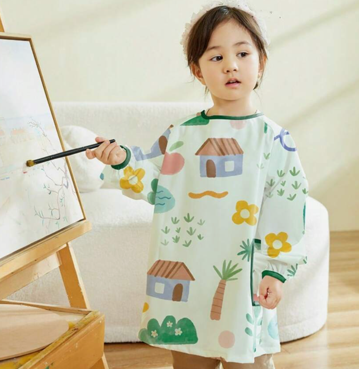 Delantal Impermeable con Mangas Largo CHYKY NYNO