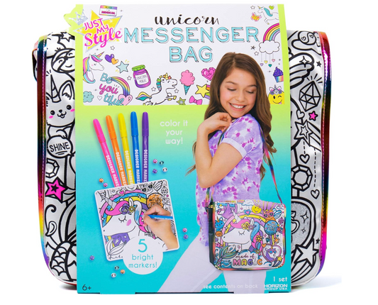 Bolsa Unicornio para Colorear PORFYDYA