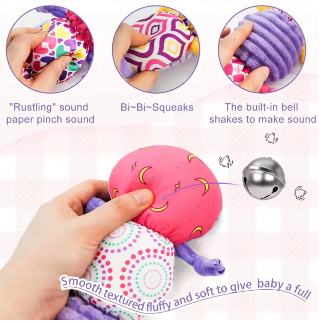 Oruga Suave Musical para Bebe CHIKY NYNO