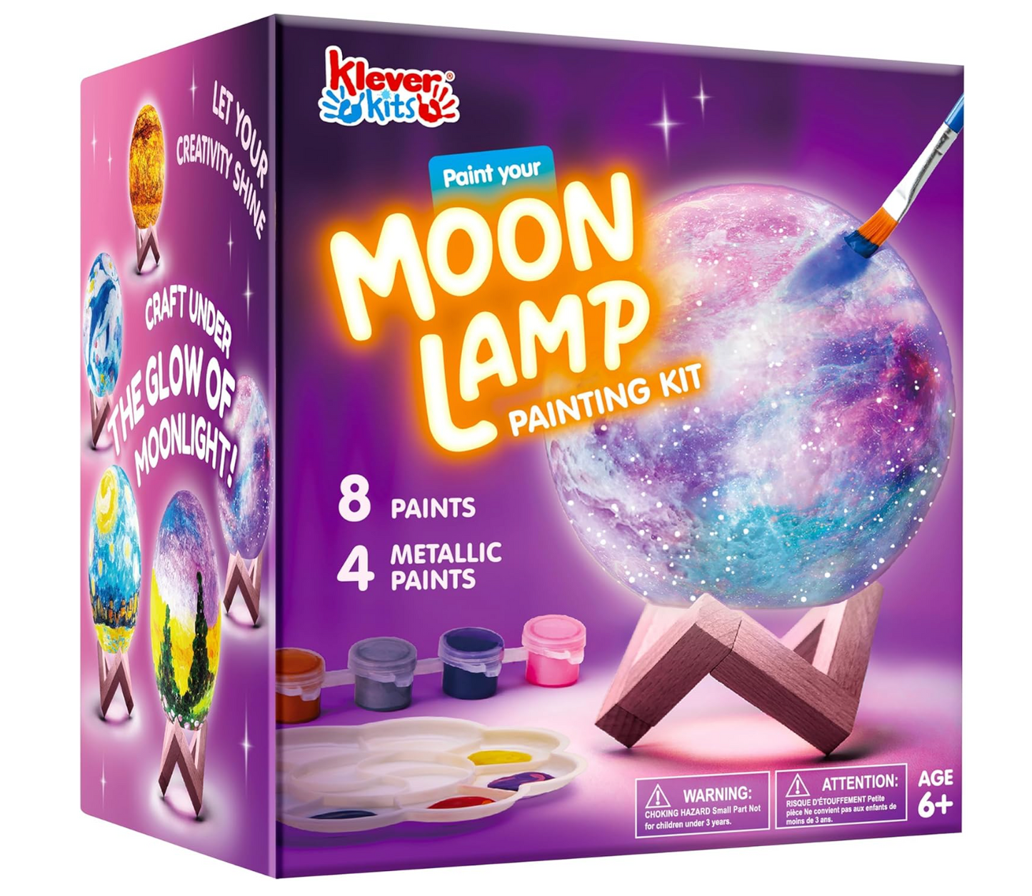 Luz nocturna luna en 3D PORFYDYA