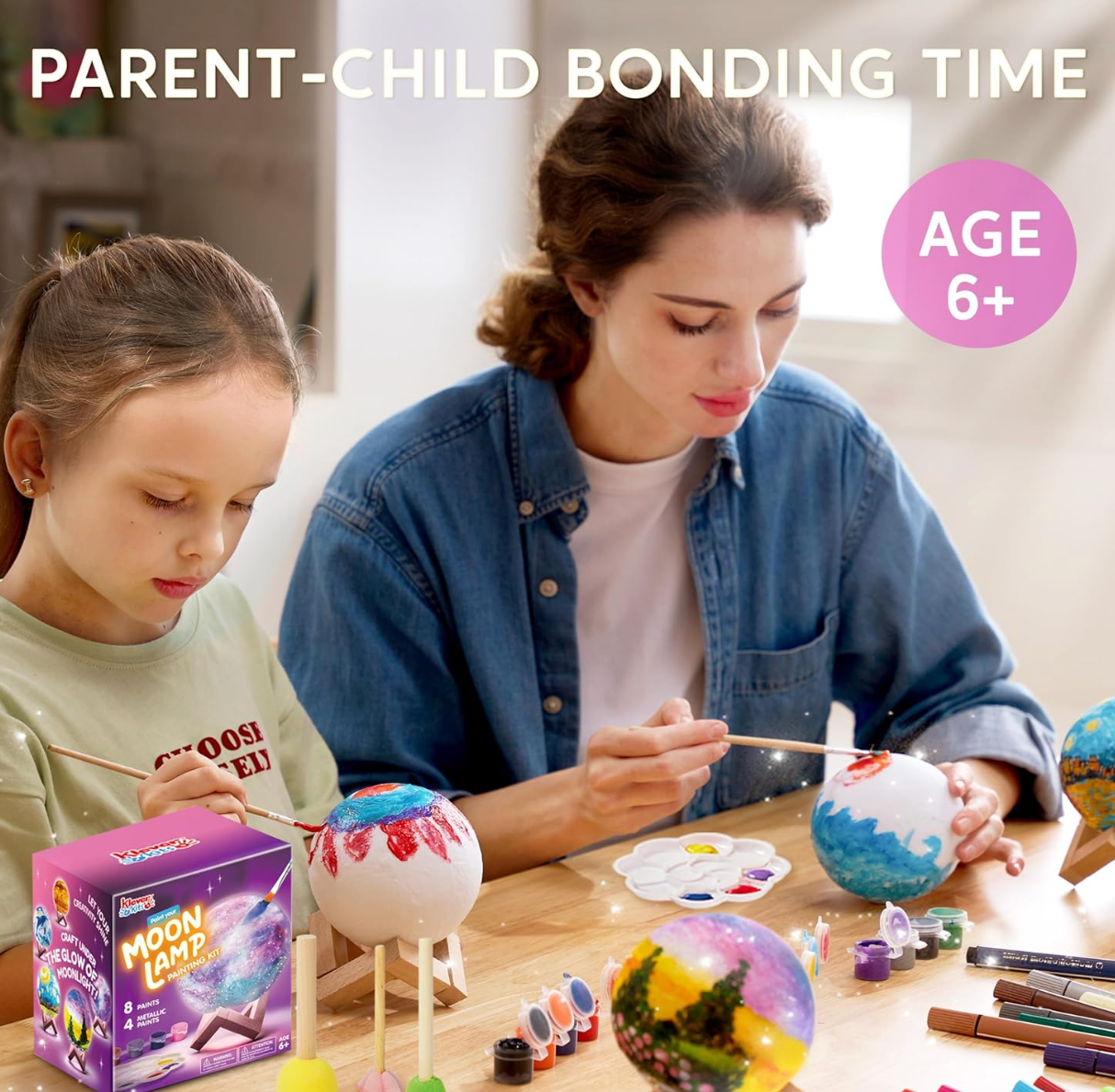 Luz nocturna luna en 3D PORFYDYA