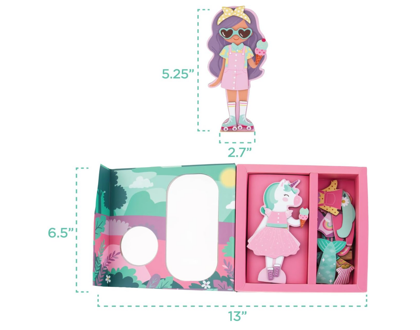 Muñeca de Vestir Unicornio y Princesa PORFYDYA