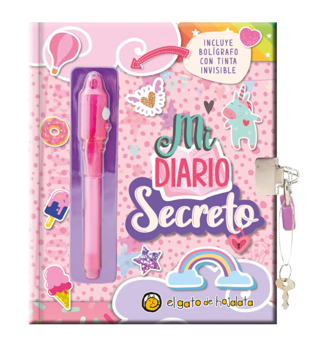 Mi diario secreto (Rosa) PORFYDYA