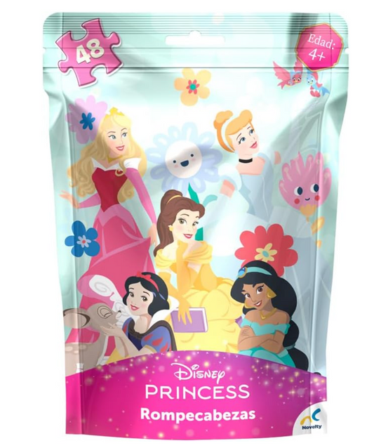 Rompecabezas Bolsa Foil  Princesas PORFYDYA