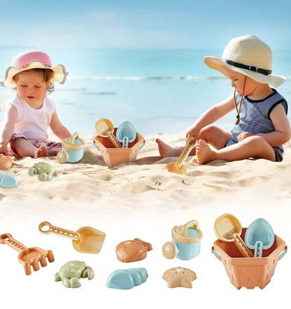 Cubeta de Playa con Moldes CHIKY NYNO