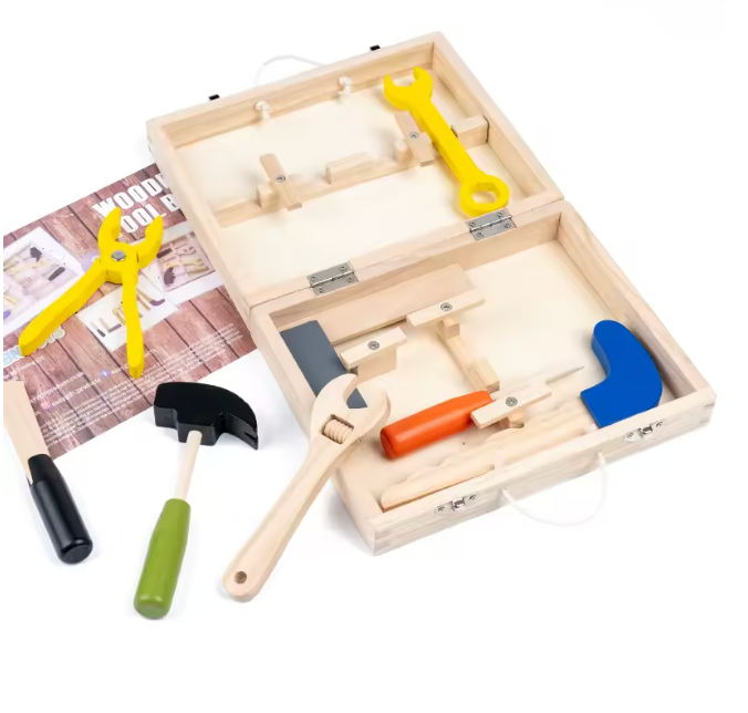 Caja de Herramientas de Madera CHIKY NYNO