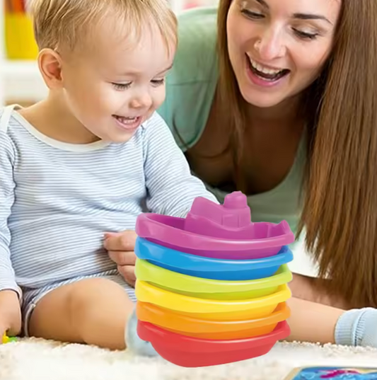 Juguete de Baño Barquitos Colores CHIKY NYNO