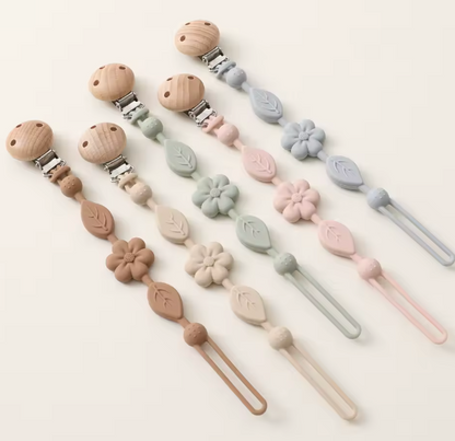 Porta Chupon Flor de Silicon CHIKY NYNO