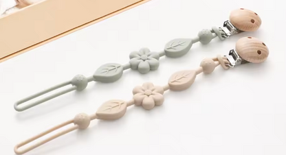 Porta Chupon Flor de Silicon CHIKY NYNO