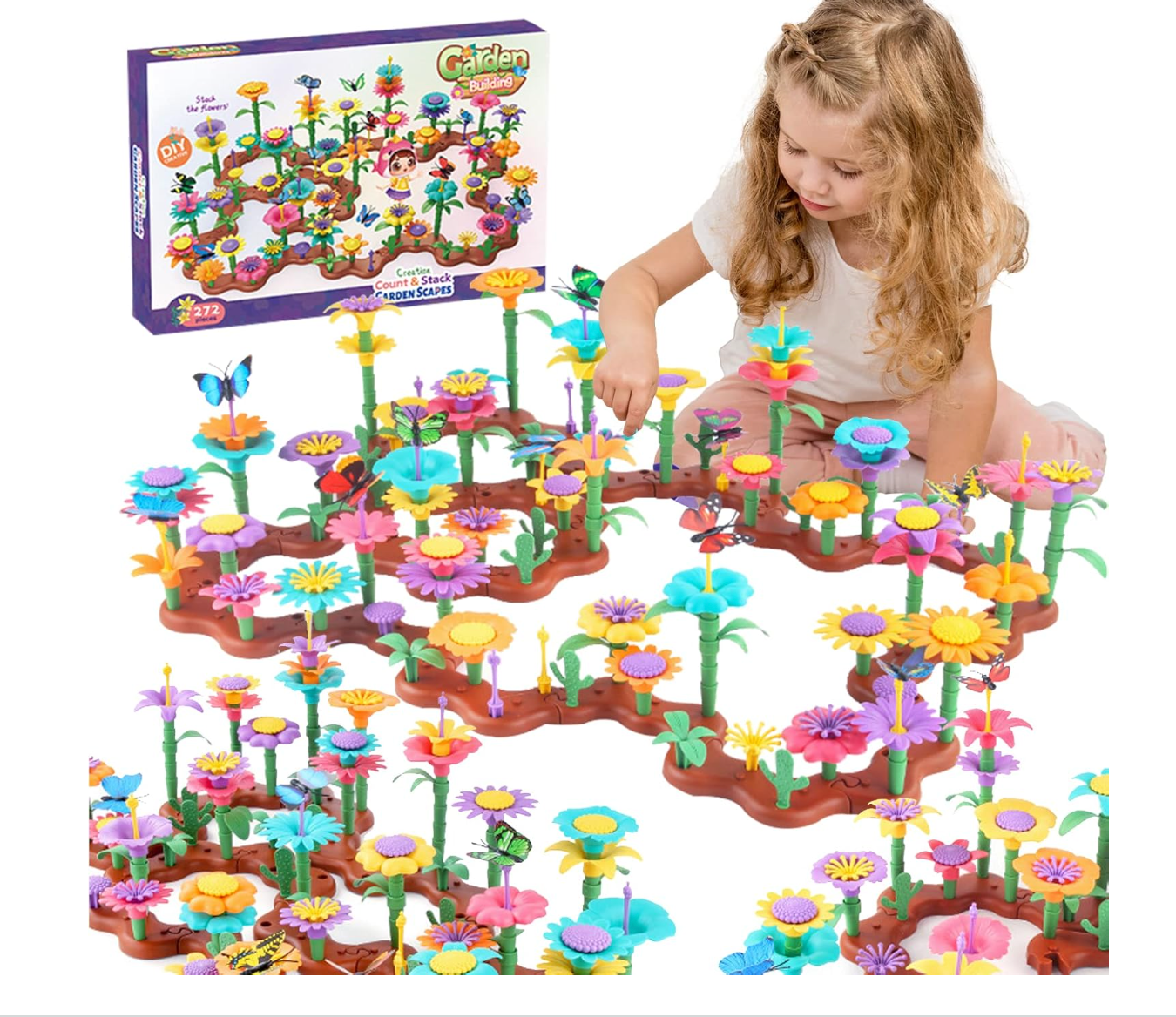 Juguetes de Construcción de Jardín PORFYDYA