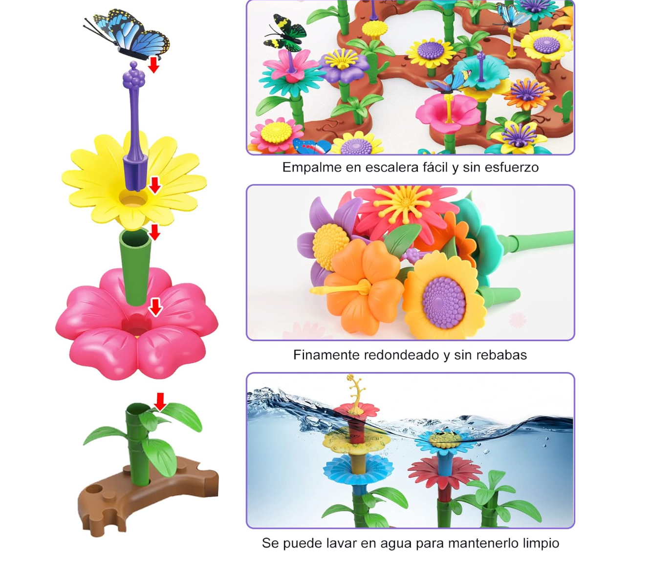 Juguetes de Construcción de Jardín PORFYDYA