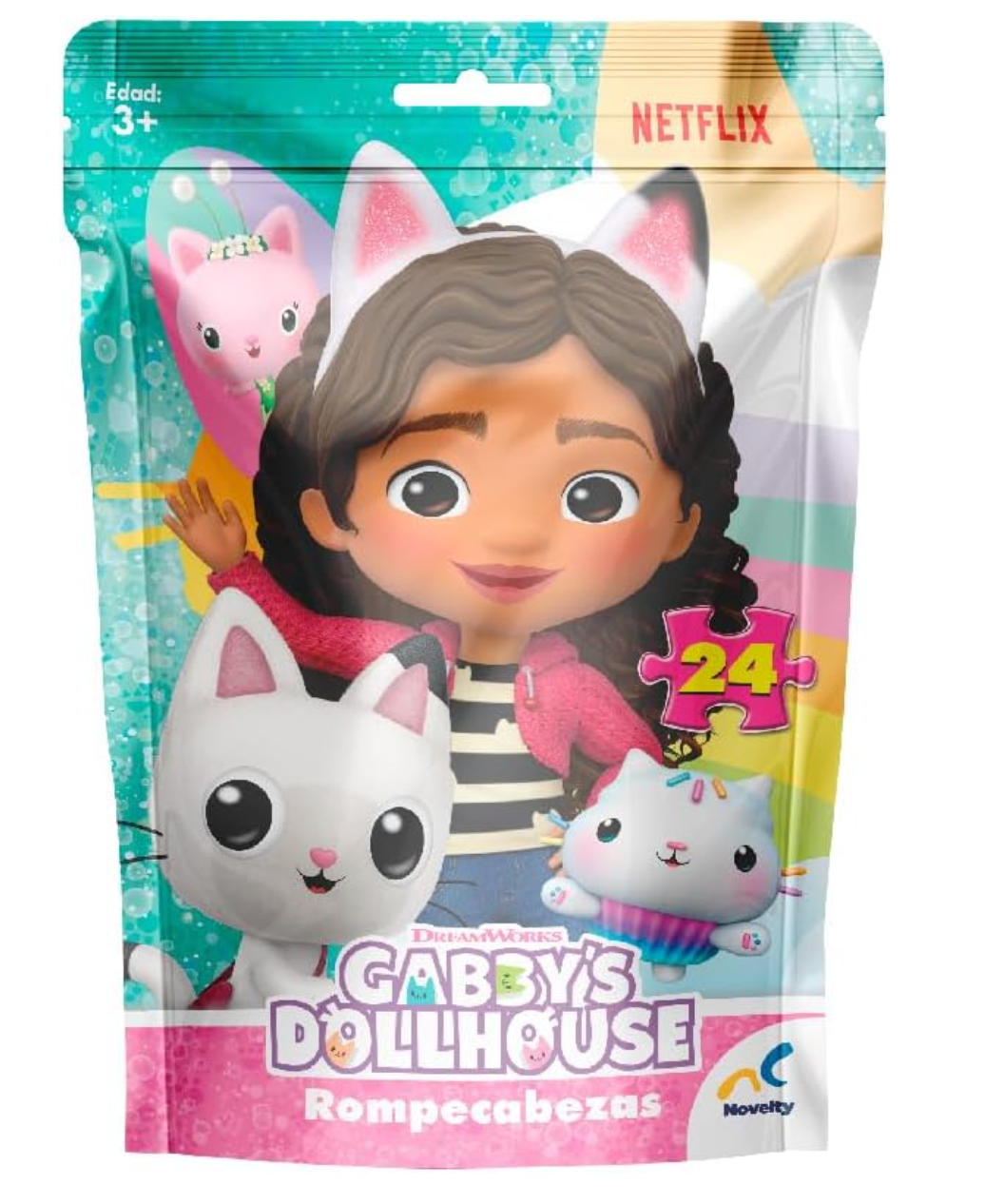 Rompecabezas Bolsa Foil  Gabbys Doll House  PORFYDYA