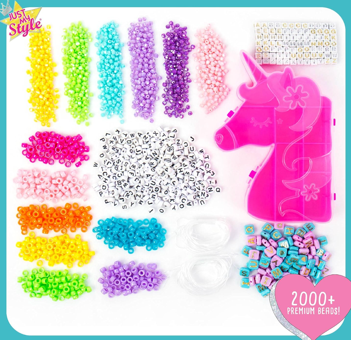 Estudio Para hacer Pulseras con Cuentas del Alfabeto  PORFYDYA