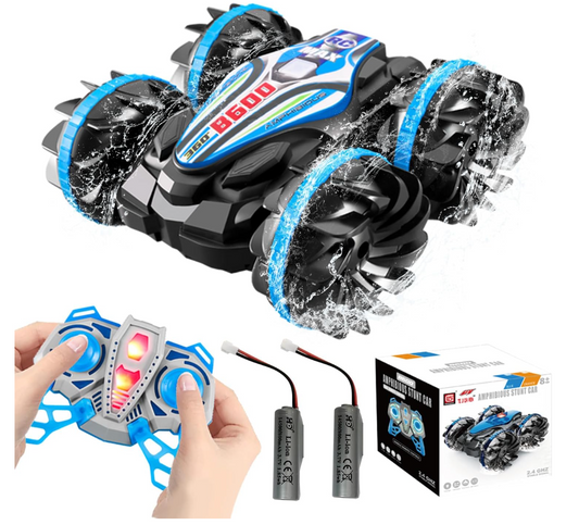 Carro Anfibio de Control Remoto para Niños PORFYDYA