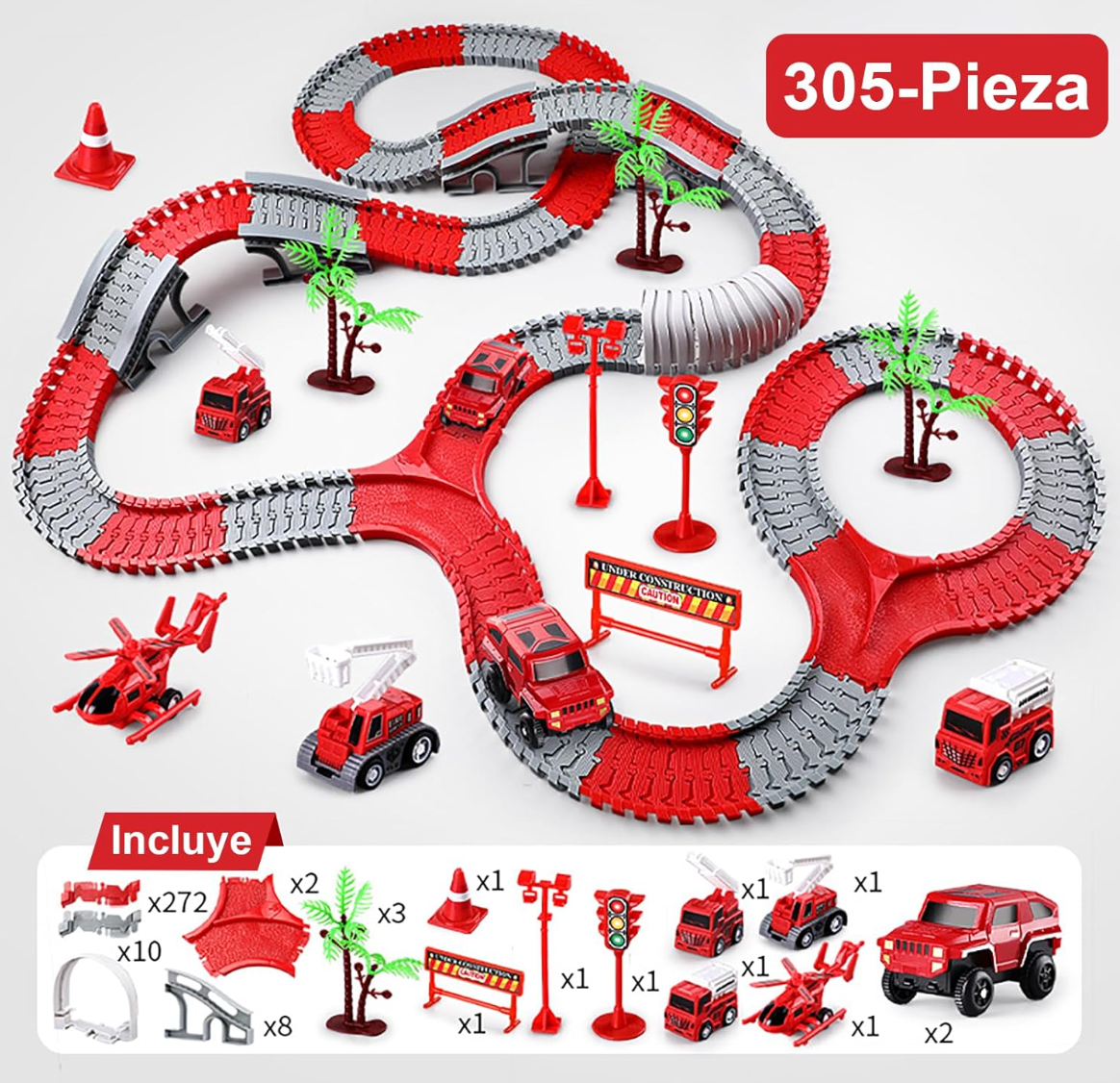 Juguete de Pista de Carros para Niños PORFYDYA