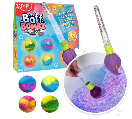 Baff Bombz Cepillo Mágico de Zimpli Kids PORFYDYA