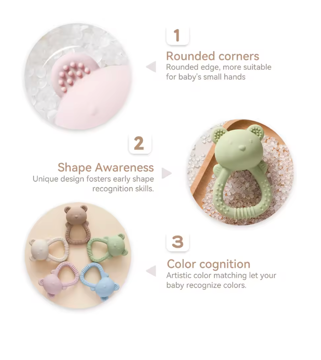 Sonajero Osito Silicon CHIKY NYNO