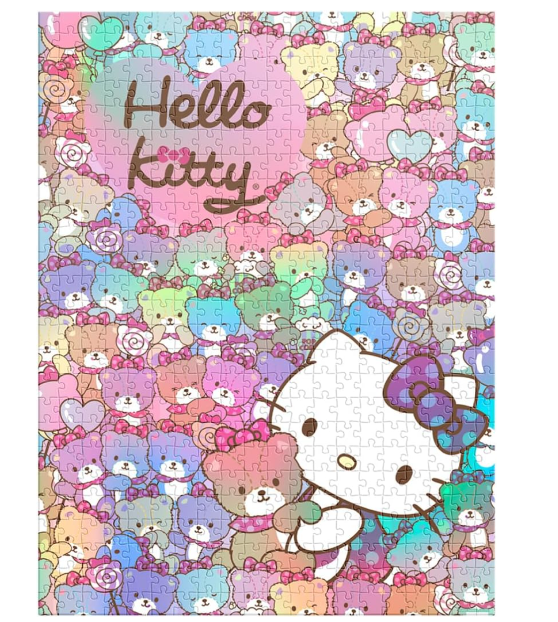 Rompecabezas Coleccionable Hello Kitty Metalizado PORFYDYA
