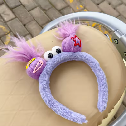 Diadema Ojos con Colitas PORFYDYA